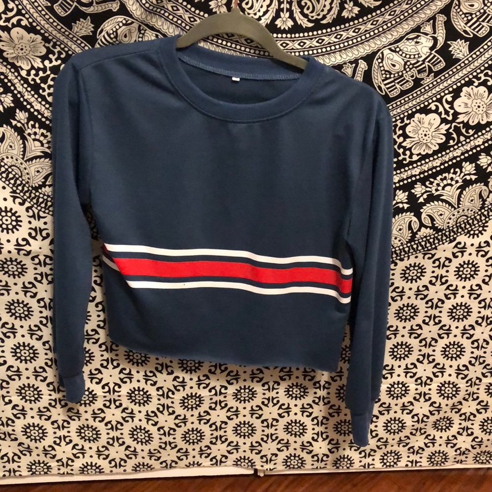 Cropped sweatshirt